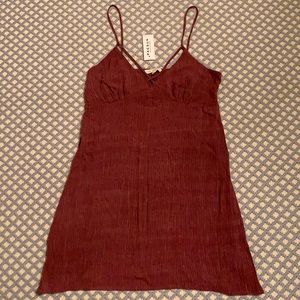 Brand new, never worn mauve colored dress from PacSun brand L.A. Hearts